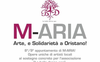 M-aria, arte e solidarietà a Oristano